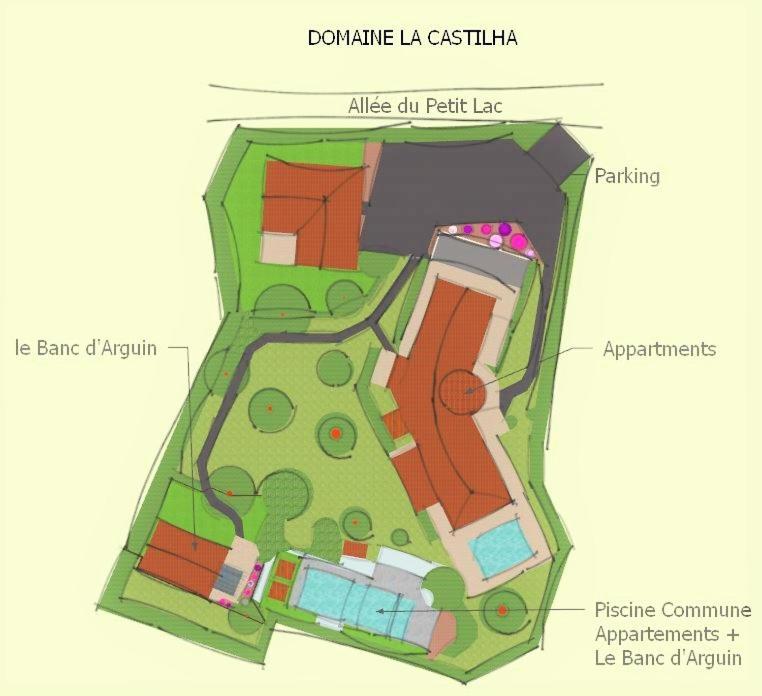 Apartmán Domaine La Castilha Biscarrosse Pokoj fotografie
